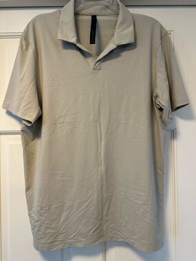 lululemon athletica Light GrayShort-Sleeve Capacity Polo